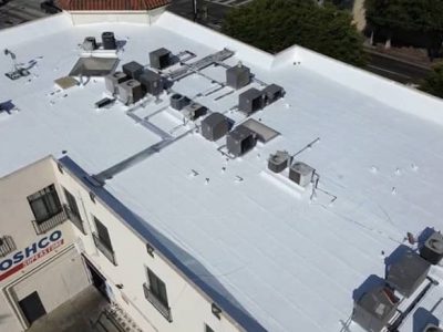 New Flat Roof Installation