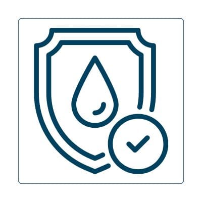 Superior waterproofing